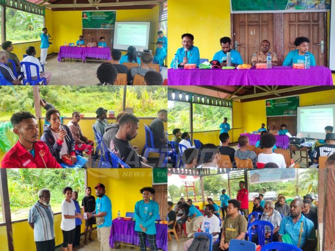 
 Mahasiswa KKN UNCRI Sosialisasi Penataan Administrasi Dan Tata Kelola Keuangan Di Kampung Bremi
