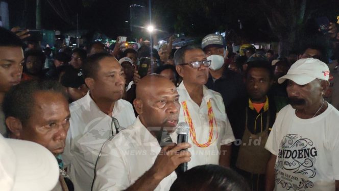 
 Datang Ke KPU Manokwari, Boneftar: Kami Akan Daftar Tiga Hari Kedepan