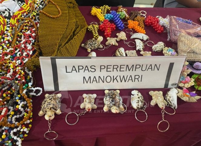 
 Pembinaan Kemandirian Warga Binaan Lapas Perempuan Manokwari Hasilkan Produk UMKM