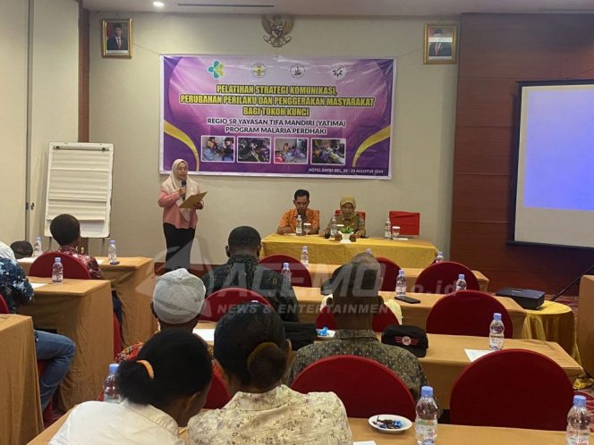 
 Dukung Eliminasi Malaria,Perdhaki SR Yatima Gelar Pelatihan Bagi Aparat Kampung dan Tokoh Masyarakat