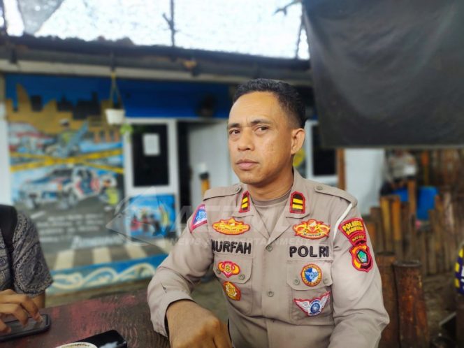 
 Kasat Lantas Polresta Manokwari, Iptu Nurfah.