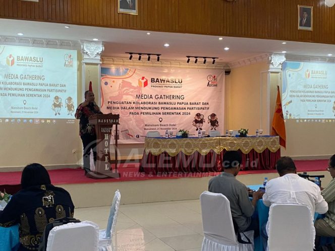 
 Bawaslu Papua Barat Gandeng Media Lakukan Pengawasan Partisipasif Pilkada 2024