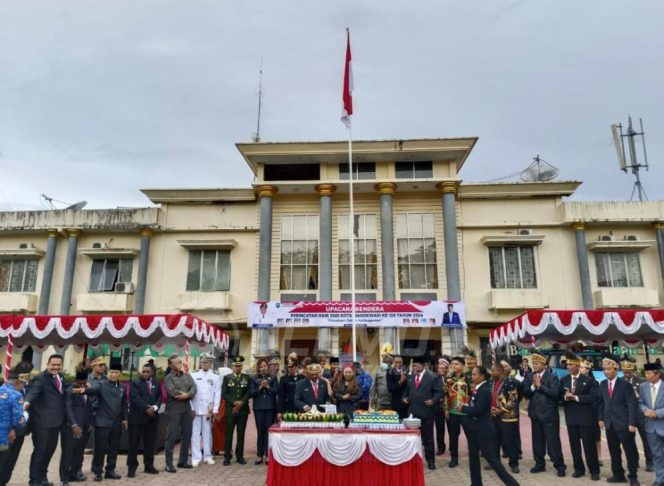 
 Hari Jadi Kota Manokwari Ke-126 Diperingati Dengan Upacara Bendera