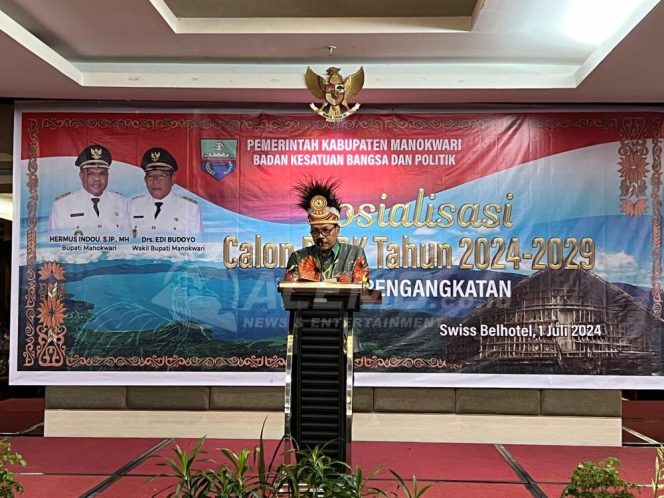 
 Kesbangpol Manokwari Gelar Sosialisasi Pengangkatan Anggota DPRK