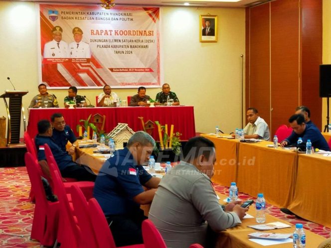 
 Bupati Manokwari : Pelaksanaan Pilkada Serentak 2024 Berjalan Aman