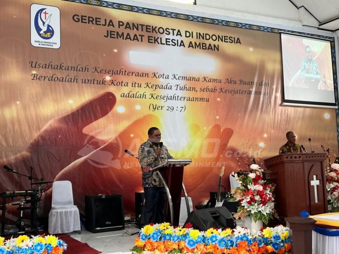 
 Bupati Manokwari Resmikan Gedung Gereja Pantekosta di Indonesia Jemaat Eklesia Amban