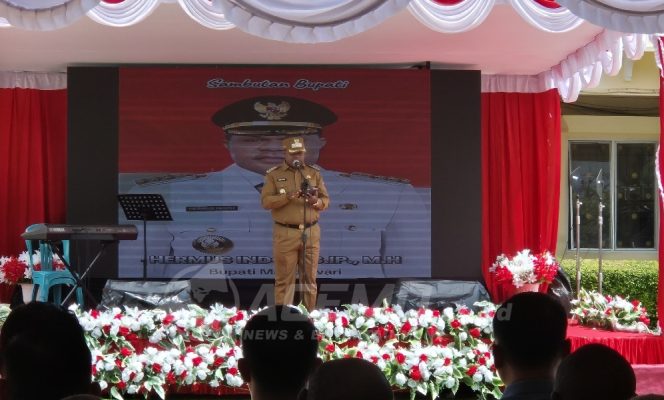 
 Ini Pesan Penting Bupati Hermus Indou Bagi ASN Di Awal Tahun  2025