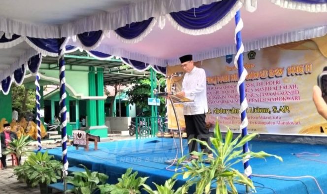 
 Momentum Isra Miraj, Wabup Edi Budoyo Ajak Umat Islam di Manokwari Perkuat Solidaritas