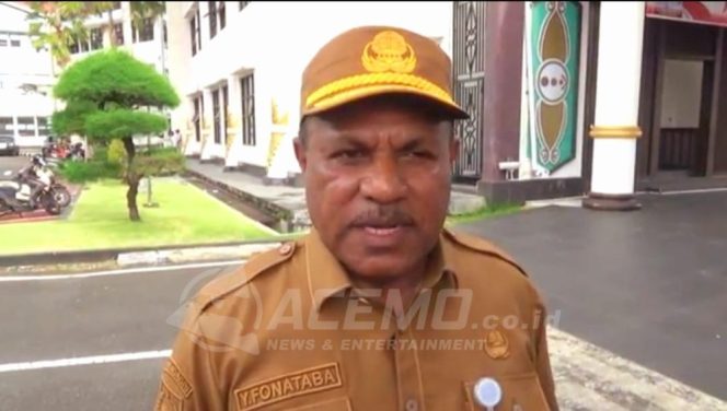 
 Pj. Sekda Papua Barat, Yacob Fonataba.