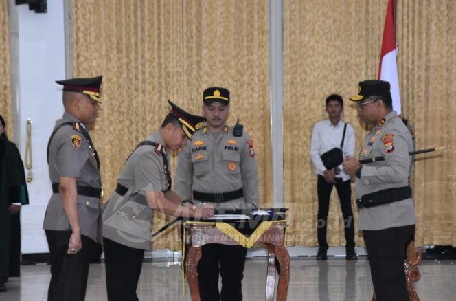 
 Kapolda PB Pimpin Sertijab Kapolres Jajaran dan Pelantikan Kapolres Pegaf