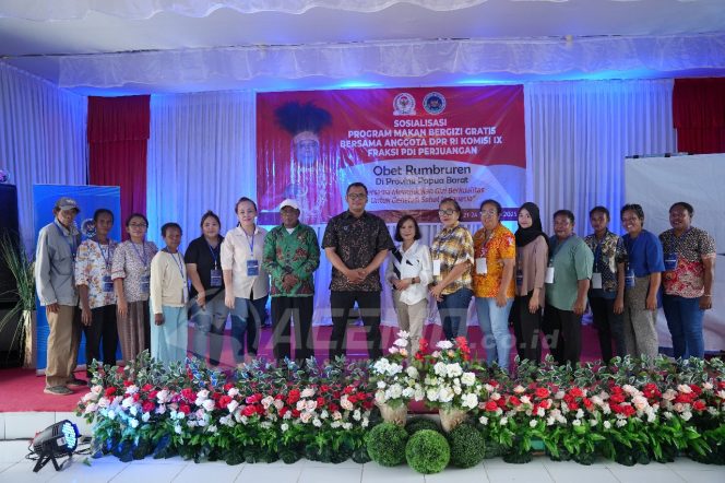 
 Anggota DPR RI dan BGN Sosialisasikan MBG Di Manokwari