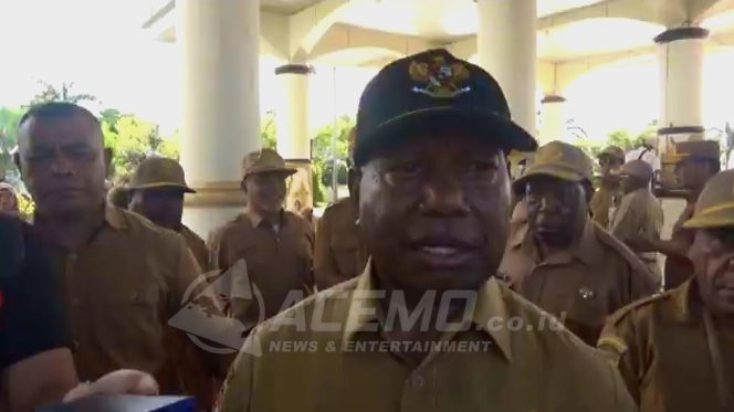 
 Gubernur Dominggus Optimis Tahun Ini Pemprov PB Kembali Raih Opini WTP