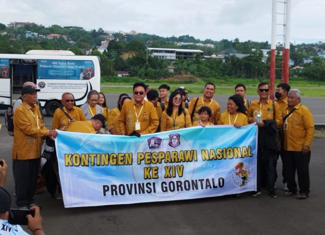 
 Kontingen Gorontalo Optimis Raih Prestasi di Pesparawi Nasional XIV Manokwari