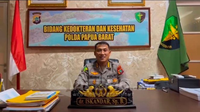 
 Kabiddokes Polda PB : Autopsi Jenazah Yanto Idorway Dilaksanakan Hari Kamis
