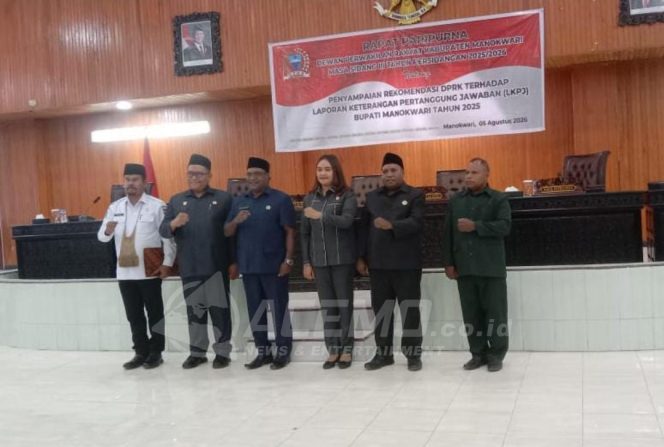
 DPRK Manokwari Sodorkan Rekomendasi Strategis, Dorong Percepatan Pembangunan dan Reformasi Tata Kelola
