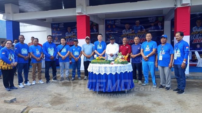 
 Bupati Hermus Apresiasi Demokrat Run 10K, Dorong Budaya Hidup Sehat dan Kekompakan Masyarakat Manokwari