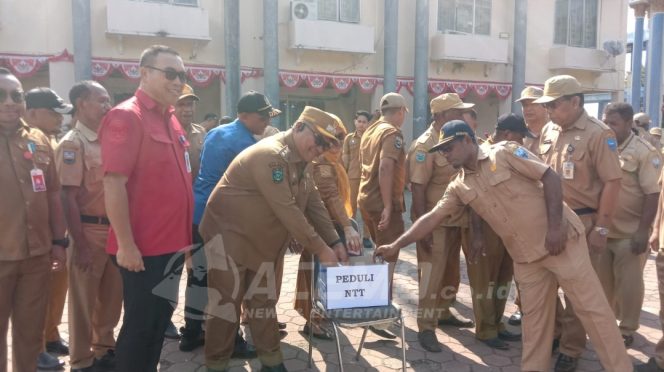 
 Pemkab Manokwari Galang Dana untuk Korban Gempa NTT.