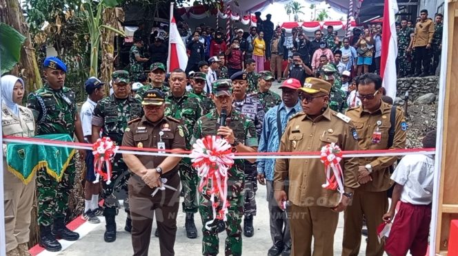 
 98 Jembatan Rampung Dibangun, Kodam XVIII/Kasuari Percepat Pembukaan Akses Wilayah Terisolasi