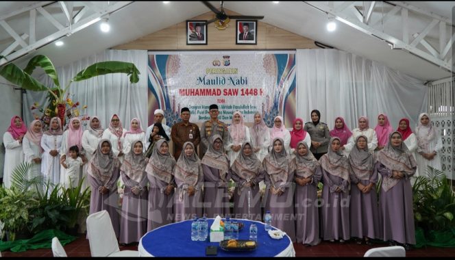 
 Polresta Manokwari Peringati Maulid Nabi Muhammad SAW 1448 H, Perkuat Integritas dan Pelayanan Humanis Personel