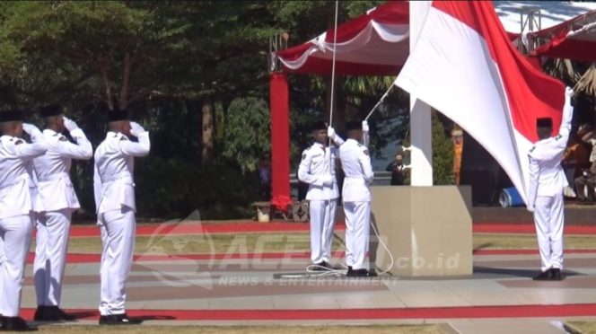 
 Pemprov Papua Barat Gelar Upacara Hut Ri Ke-81 Dengan Lancar Dan Sukses