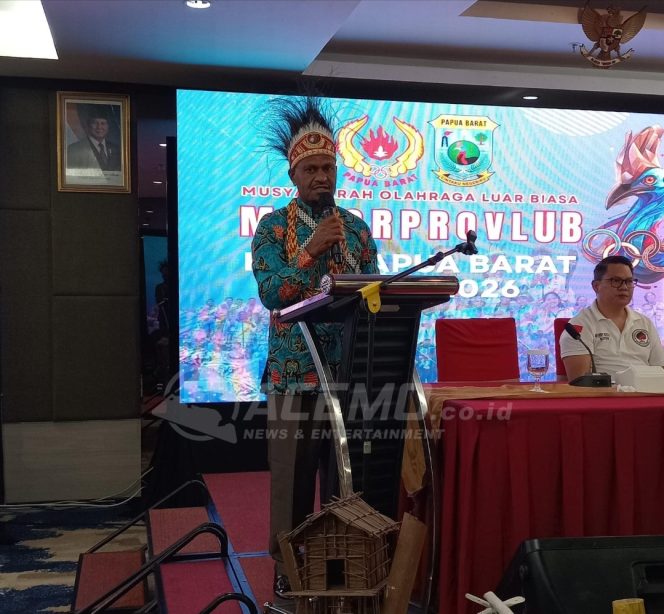 
 Yosias Saroy Ajak Semua Pihak Bersatu, Struktur KONI Papua Barat Segera Dilengkapi