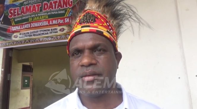 
 Lamekh Dowansiba Tegaskan Dukung Penuh Pembentukan DOB Kabupaten Pegunungan Meyah