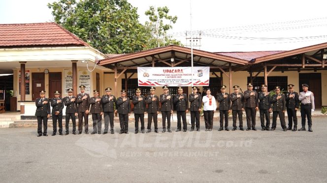 
 Kapolresta Manokwari Pimpin Upacara Hari Kesaktian Pancasila, Teguhkan Komitmen Jaga Persatuan Bangsa